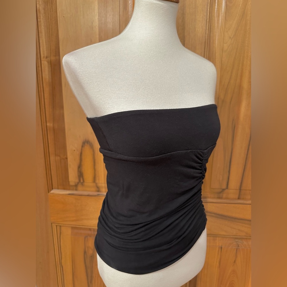 Bella Luxx Los Angeles, Versatile Black Ruched Garment/Mini-Skirt/Tube Top EUC S - Picture 11 of 16